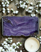 Purple tray handmade epoxy resin geode design