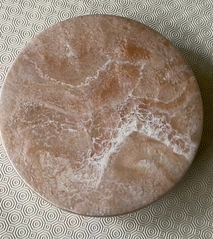 Cream Lazy Susan's geode design epoxy resin, 5 sizes