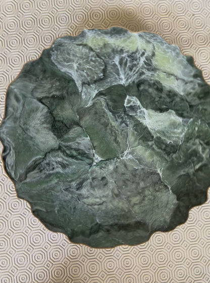 Green Placemats geode design epoxy resin